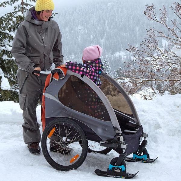 Wheelblades Skier für den Kinderwagen