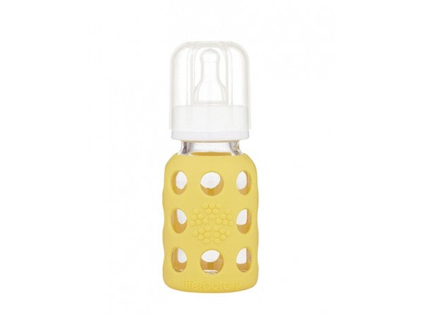 Trinkflasche für Baby aus Glas (120 ml) - Mami Poppins