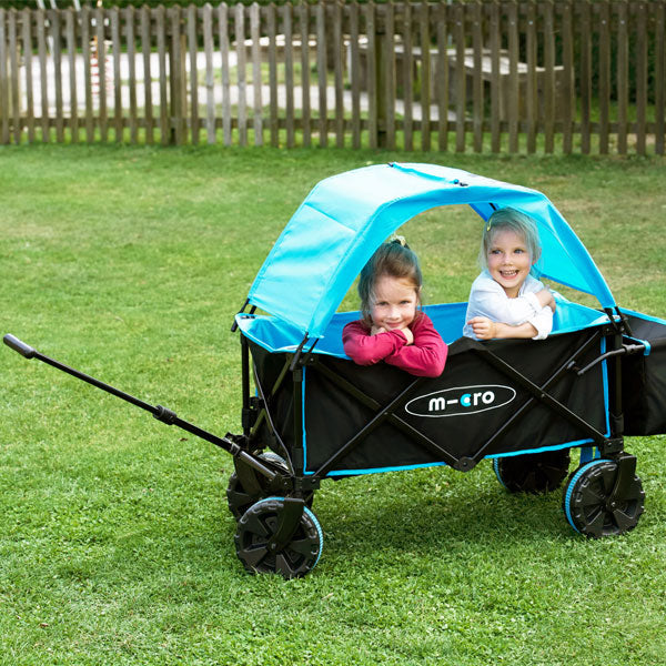 Micro Wagon mit Sonnendach - Bollerwagen - Mami Poppins